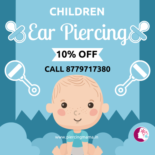 Child ear piercing